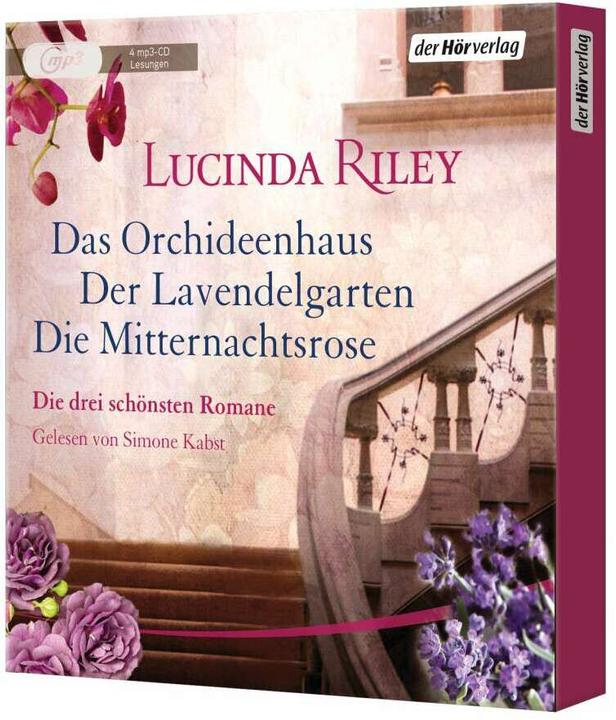 Immagine prodotto La grande scatola: La casa delle orchidee - Il giardino della lavanda - La rosa di mezzanotte (Simone Kabst, Lucinda Riley., Sonja Hauser, Tedesco)