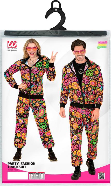 Immagine prodotto Widmann anni 70 - Peace & Love Abbigliamento sportivo (S, M, L, XL, XXL)