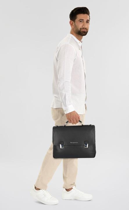 Produktbild Bugatti Valencia Aktentaschen Messenger Leder 40 cm Laptopfach (17")