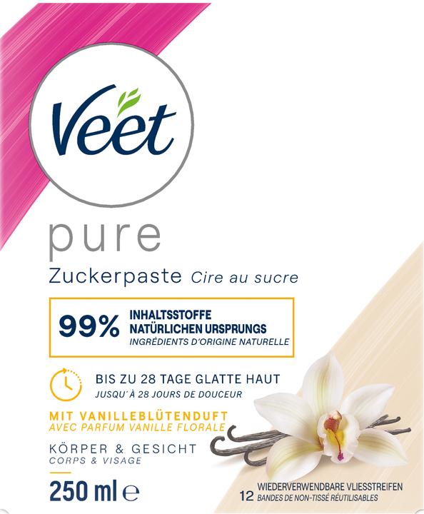 Actual product image Veet Sugaring sugar paste vanilla blossom (250 ml, 1 x, 440 g)