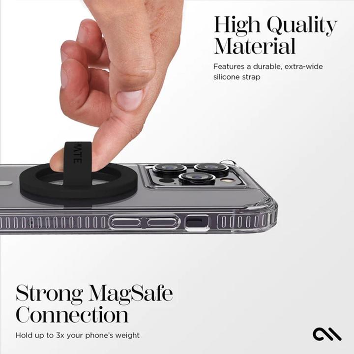 Immagine prodotto Case-Mate Magnetschlaufengriff – MagSafe Fingergriff (Schwarz)
