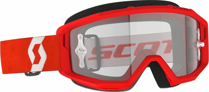 Produktbild Scott Sports motorrad-maske transparent moto primal (rot weiss)