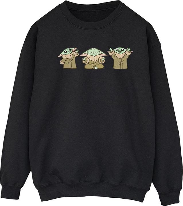 Produktbild Star Wars The Mandalorian Grogu Poses Sweatshirt (M)