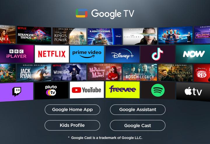 Productafbeelding TCL 43P7K (43", QLED, 4K, 2025)