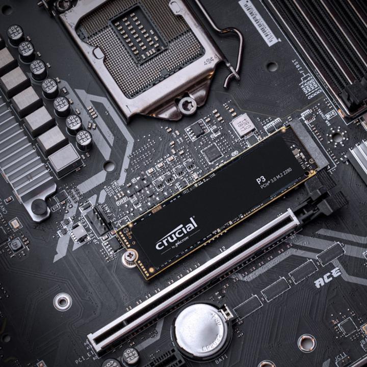 Actual product image Crucial P3 (1000 GB, M.2 2280)
