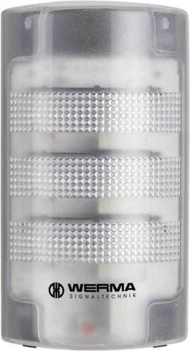 Produktbild Werma LED-Signalsäule Flat SIGN trasnparent