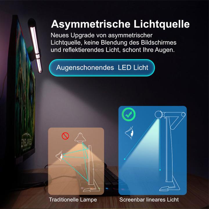 Produktbild Hermex Screenbar Monitorlicht Monitorbeleuchtung Bildschirmbeleuchtung LED
