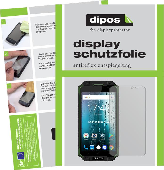 Produktbild Dipos Displayschutzfolie Antireflex (1 Stück, Oukitel K10000 Max)