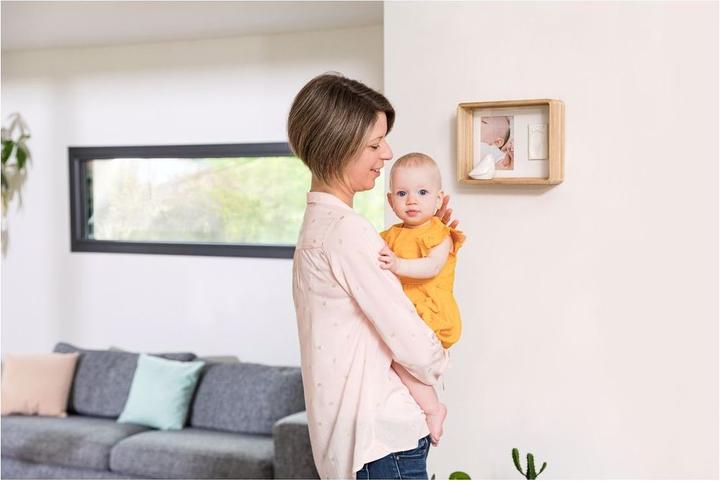 Actual product image Baby Art My Sweet Print Wooden Deep Frame