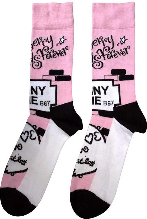 Actual product image The Beatles Unisex Adult Strawberry Fields/Penny Lane Socks (40.5 - 45.5)