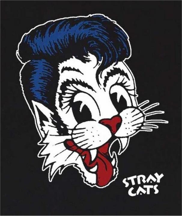 Produktbild Stray Cats Big Blue TShirt (XL)