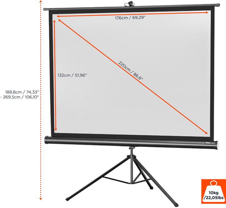 Actual product image Celexon Economy (86", 4:3)