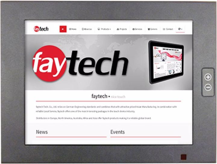 Produktbild Faytech FT10TMIP65HDMI (1024 x 768 Pixel, 9.70")