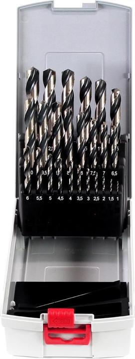 Actual product image Bosch Professional Zubehör HSS twist drill set PointTeQ, 25 pcs, ProBox, 1-13 mm (12.5 mm, 13 mm, 9.5 mm, 10 mm, 10.5 mm, 11 mm, 11.5 mm, 12 mm, 6.5 mm, 7 mm, 7.5 mm, 8 mm, 8.5 mm, 9 mm, 3.5 mm, 4 mm, 4.5 mm, 5 mm, 5.5 mm, 6 mm, 1 mm, 1.5 mm, 2 mm, 2.5 mm, 3 mm)
