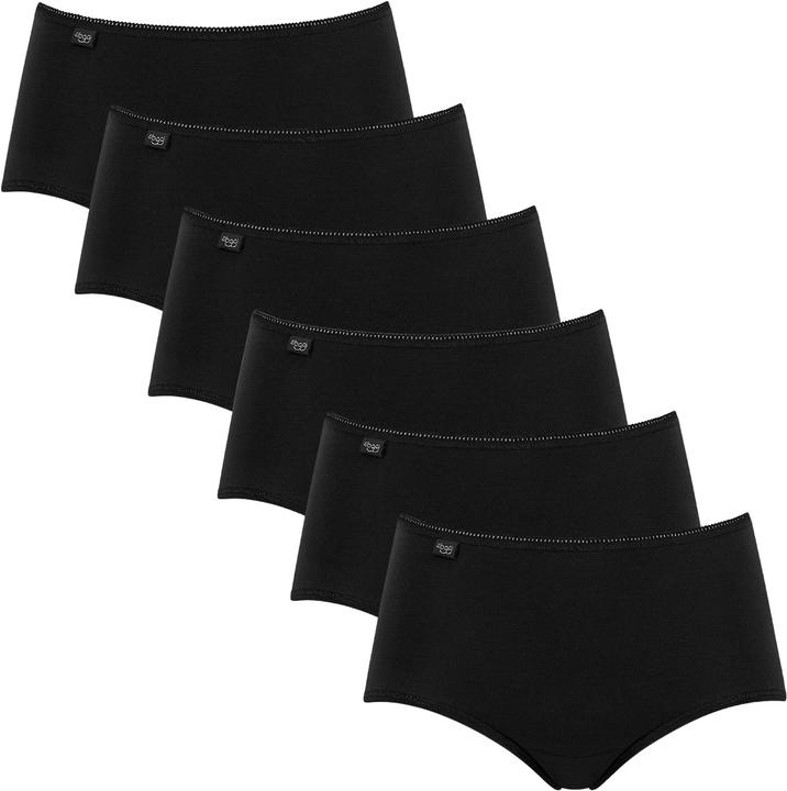 Produktbild Sloggi 6er Pack 24/7 Cotton Midi Slip (40, L, 6er Pack)