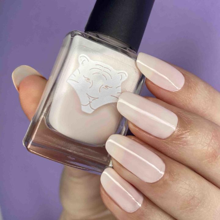 Actual product image All Tigers Nail Lacquer - Vernis 101 WHITE (101 Dance In The Rain, Colour paint)