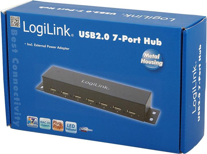 Image du produit LogiLink UA0148 (USB-A, 7 Ports)