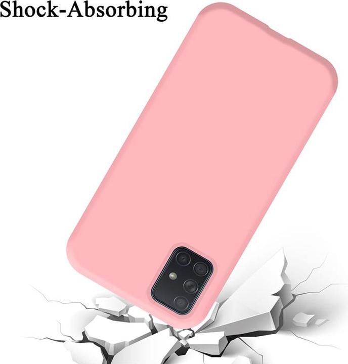 Immagine prodotto Cadorabo Copertura della cassa del silicone liquido TPU (Samsung Galaxy A71)