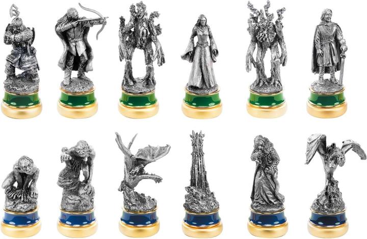 Produktbild Noble Collection Herr der Ringe Schachfiguren Die Zwei Tuerme Ergaenzungs-Set