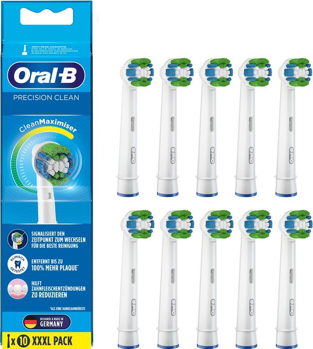 Immagine prodotto Oral-B Precision Clean con le testine dello spazzolino elettrico con tecnologia CleanMaximiser (10 x)