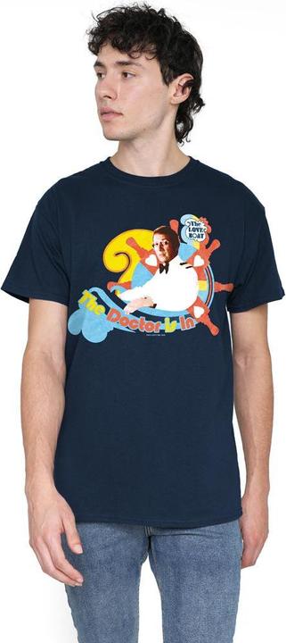 Actual product image The Love Boat Mens The Doctor Is In T-Shirt (XL)