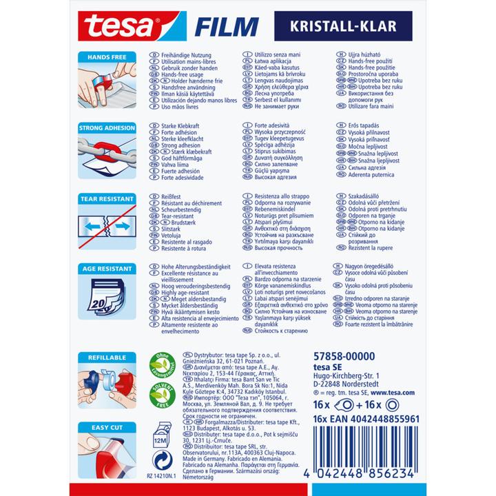 Energie-Label tesa tesafilm Mini Handabroller