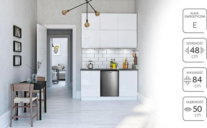 Image du produit MPM 112-CJ-16/AA Réfrigérateur/congélateur Pose libre 82 l Gris (82 l)
