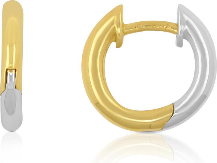 Produktbild Muau Creolen (Weissgold, Rotgold oder ganz einfach aus Silber hier entdecken., Gelbgold)