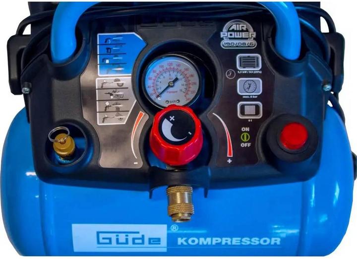 Actual product image Güde Compressor Airpower (8 bar, 6 l)
