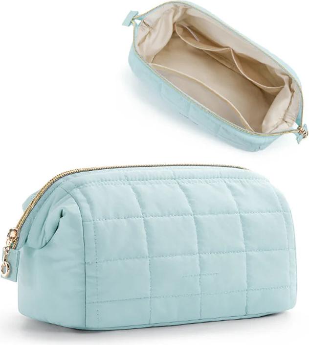 Image du produit Only-Bags.Store Trousse de toilette Make-up Organizer Large ouverture Sac Voyage essentiel Accessoires de toilette