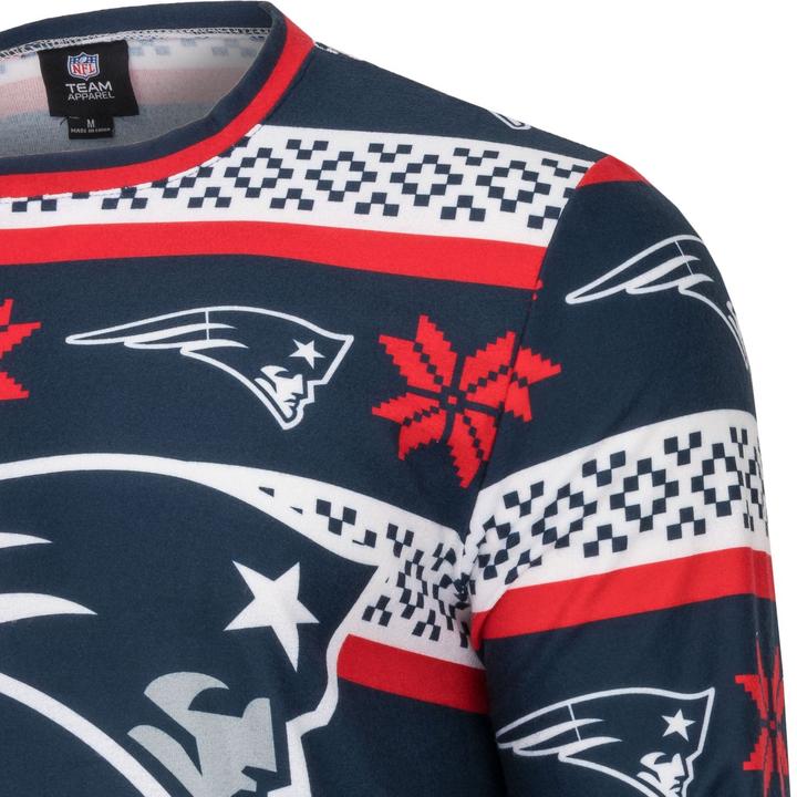 Produktbild Foco NFL Winter XMAS Pyjama Schlafanzug New England Patriots - S (S)