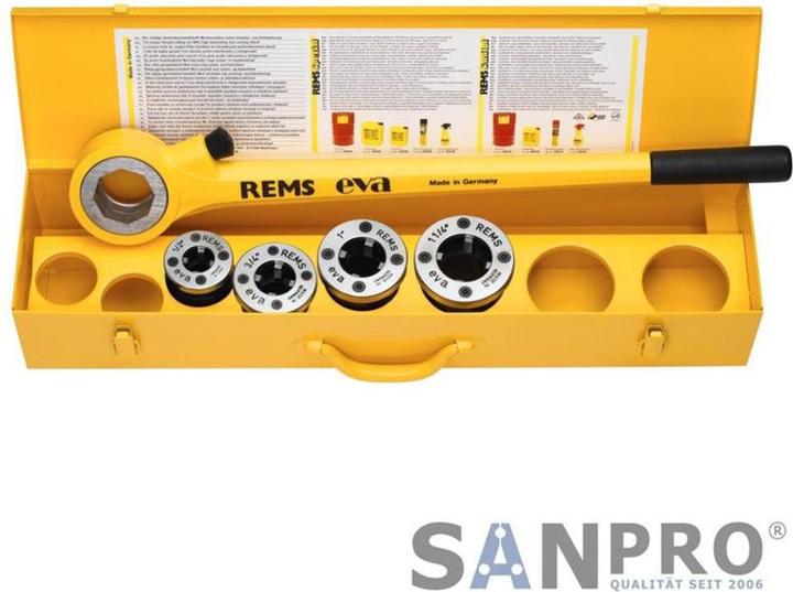 Produktbild Rems Handschneidkluppe Eva m.K. 1/2-5/4 Zoll, 520015