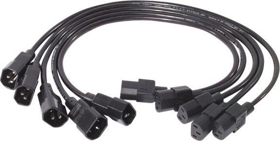 Actual product image APC Power cable kit 10A 100-230V C13toC14 (0.61 m)