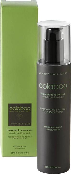 Produktbild oolaboo therapeutic green tea - stop dandruff hair bath (200 ml, Flüssiges Shampoo)