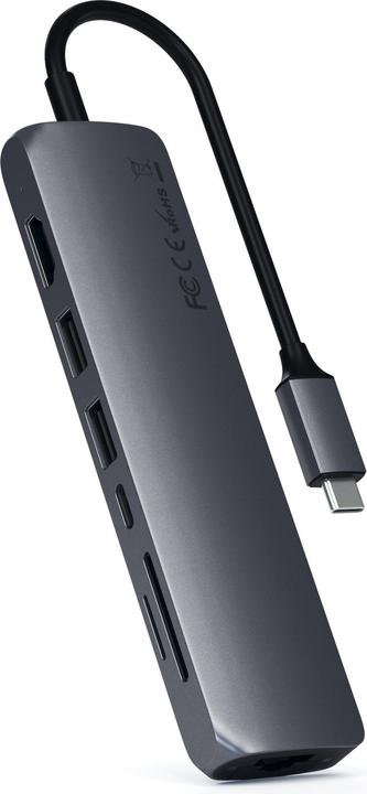 Satechi USB-C Slim Multi-port (USB-C, 7 Ports)