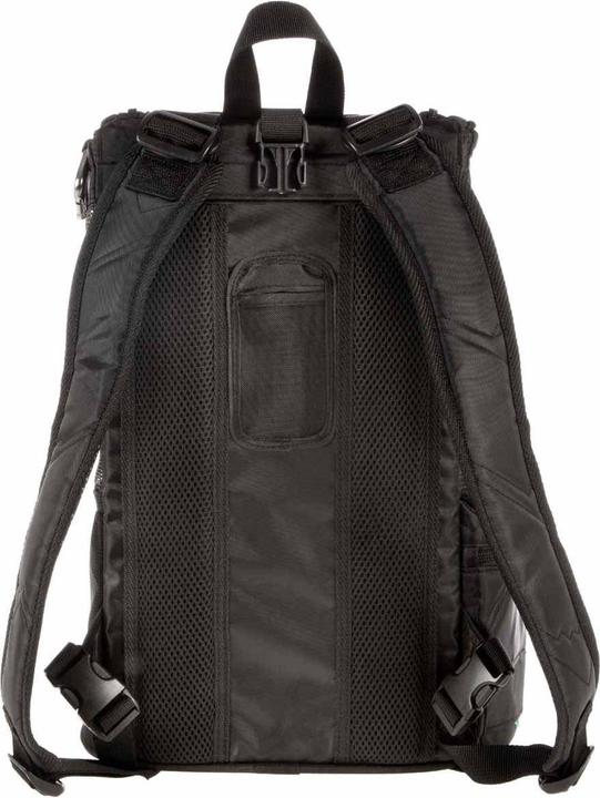 Immagine prodotto Sherpa Trasportino e zaino per animali Deluxe Nero 43x26,5x26cm 7kg - (786306550417) (Cane, Pieghevole, Lavabile, Può essere aperto completamente, Traspirante)