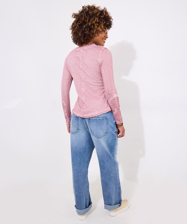 Image du produit Joe Browns Crochet Patch Henley Top (38)