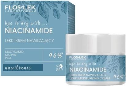 Actual product image Floslek FLOS NIACINAMIDE Lekki krem nawilżający dzień (50 ml, Day cream)