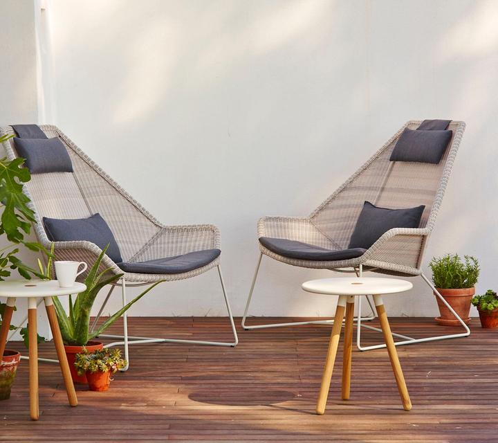 Actual product image Cane-line Breeze cushion set for highback lounge chair (55 x 75 cm)