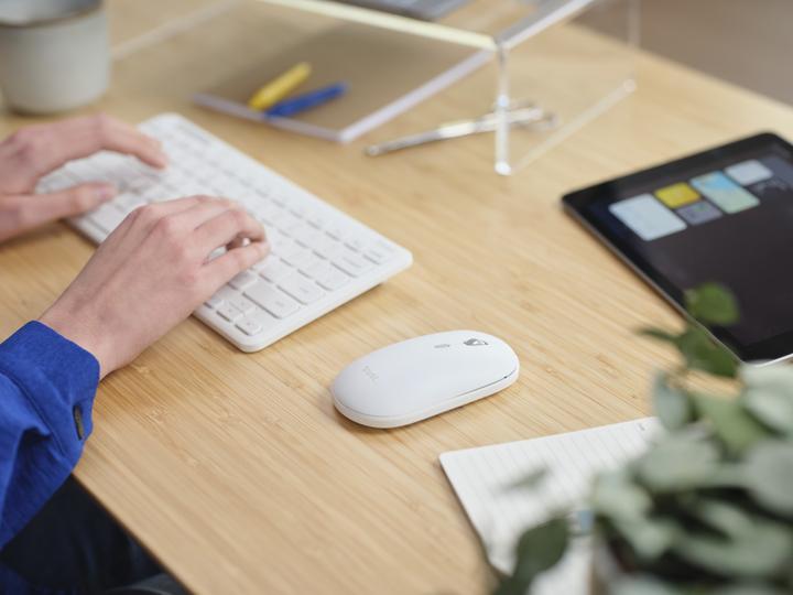 Actual product image Trust LYRA Keyboard & Mouse white EN (DE, Wireless)