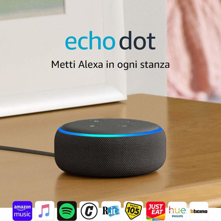 Produktbild Amazon Echo Dot (3. Gen) (Amazon Alexa, IFTTT)