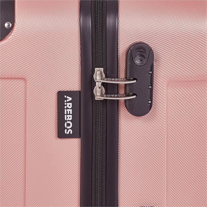 Immagine prodotto Arebos Valigia (94 l, Bagaglio a mano (fino a 50 litri), M (50 - 90l), L (90 - 115l), XL (da 115l))