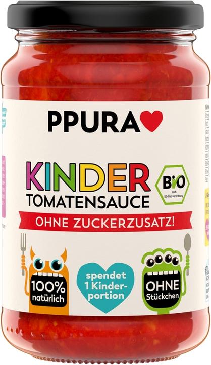 Ppura Sugo Kids Tomato Sauce No Added Sugar Organic Jar 340 g (340 g)