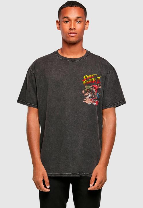 Image du produit Merchcode Streetfighter II Roster Oversize Tee - 187843 (XS)