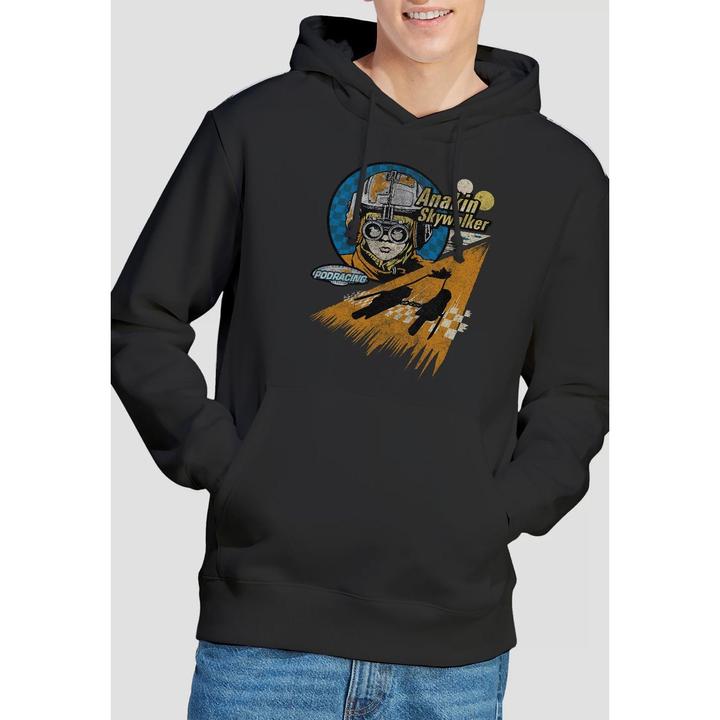 Actual product image Star Wars Mens Mos Espa Anakin Skywalker Hoodie (XL)