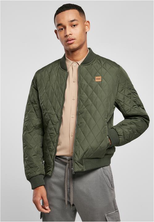 Actual product image Urban Classics Diamond Quilt Nylon Jacket (XL)