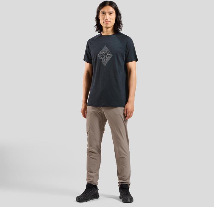 Image du produit Odlo T-shirt à col ras du cou s/s MERINO TENCEL 130 PEAKS (XXL)