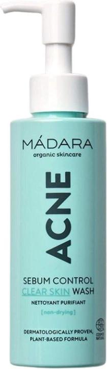 Madara ACNE Sebum Control Clear Skin Wash (Reinigungstücher, 140 ml)