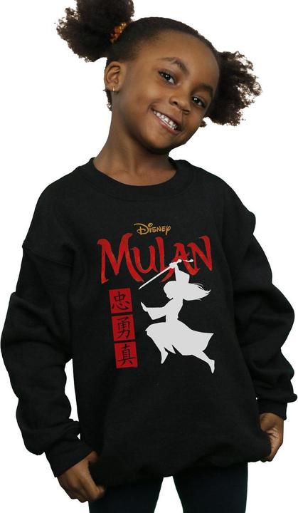 Image du produit Disney - Sweat MULAN MOVIE WARRIOR SILHOUETTE - Fille (152, 158)
