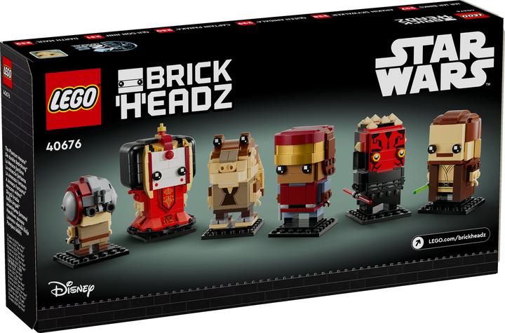 Immagine prodotto LEGO La minaccia oscura (40676, LEGO Brickheadz, LEGO Star Wars)